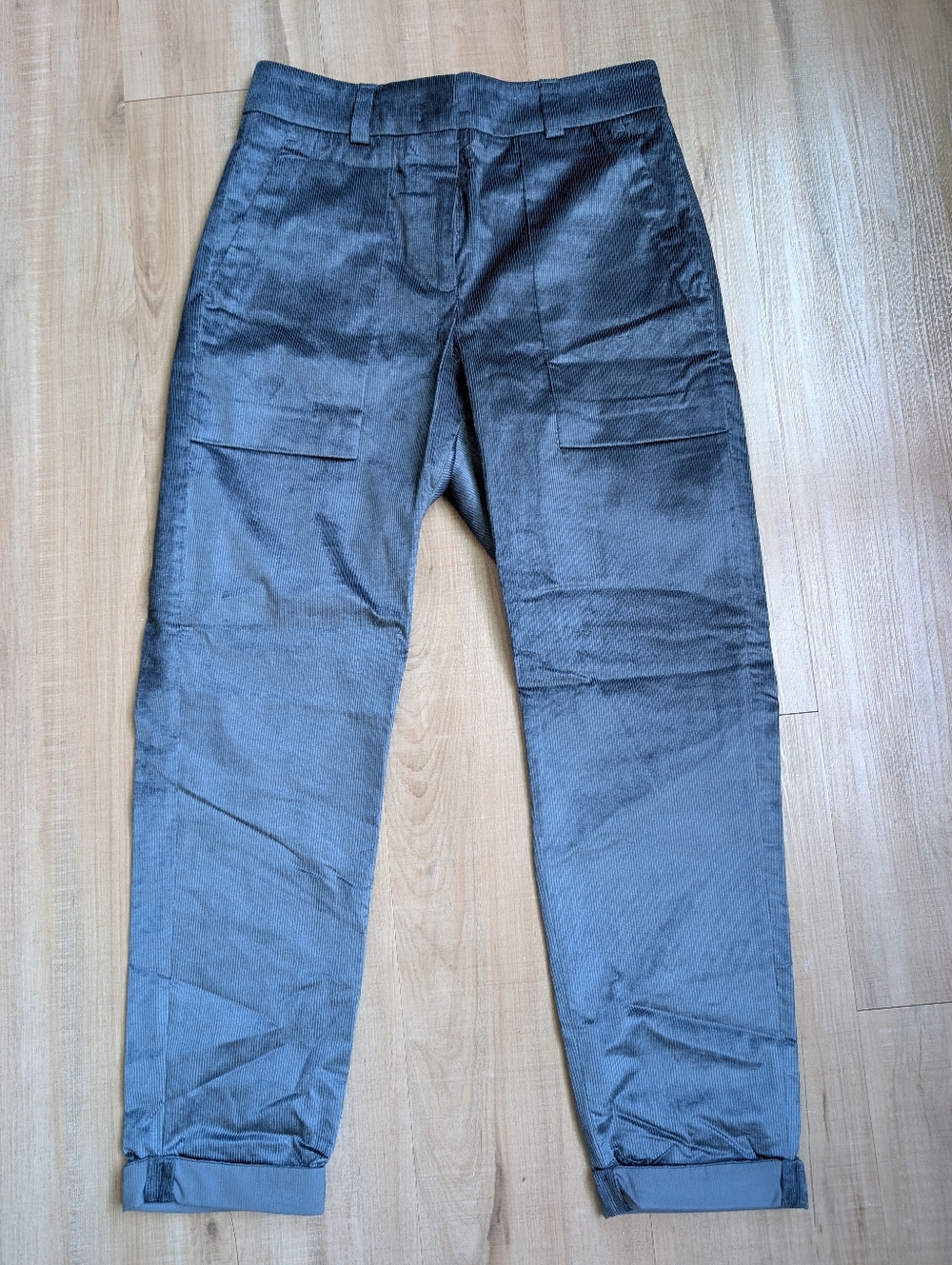 Peserico Navy Blue Pants